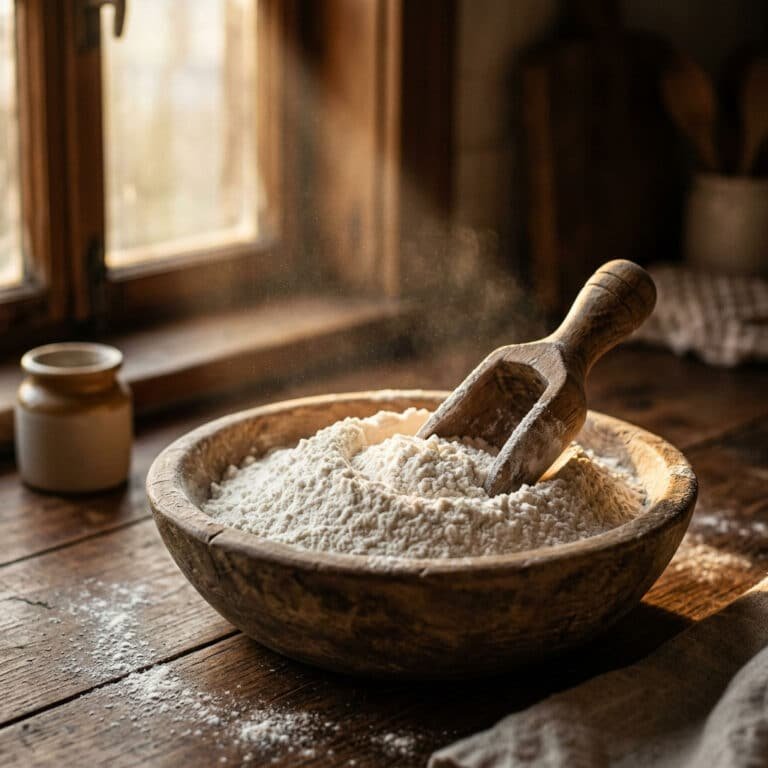 Fine rice flour milled from 100% broken rice