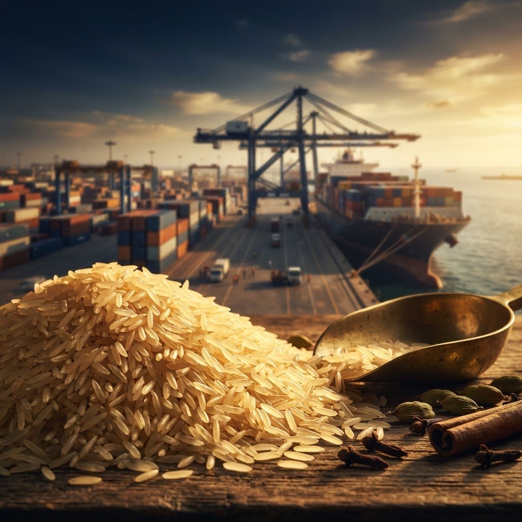 Pakistan rice export shipment bound for Qatar and GCC buyers