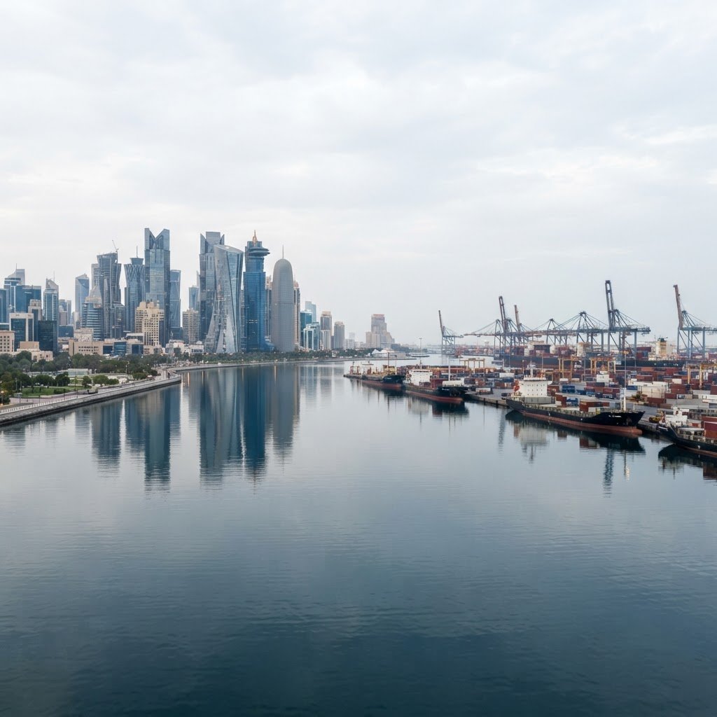 100% Broken Rice supplied into Qatar and the Gulf from stock at Al Wakra