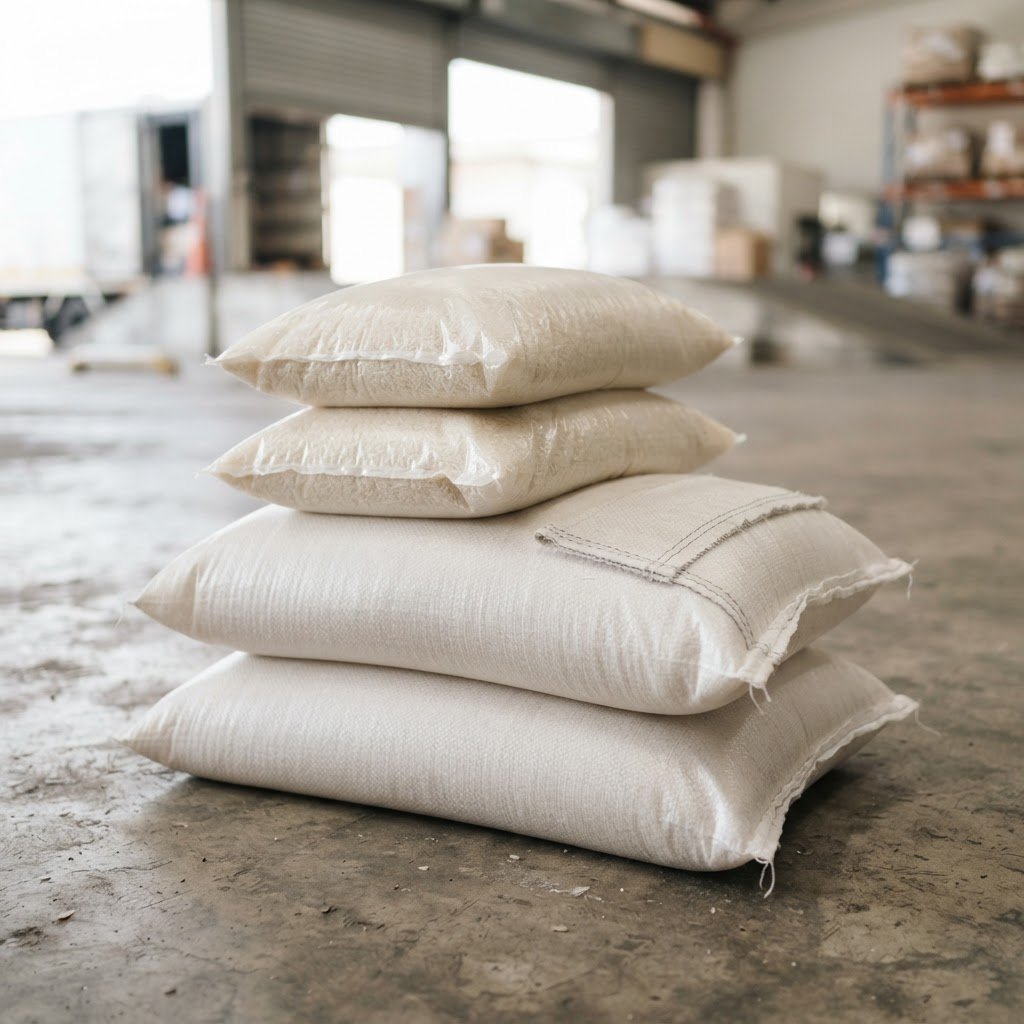 100% Broken Rice in 20kg and 25kg woven catering sacks