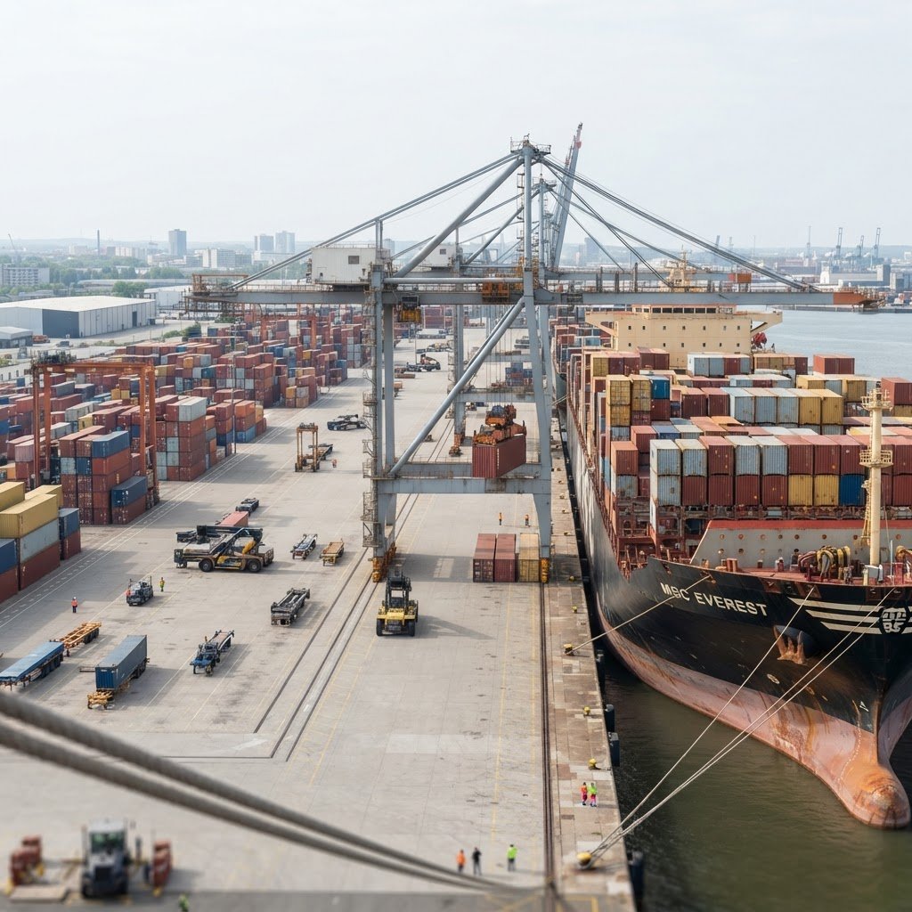 100% Broken Rice shipped by the container to the buyer's destination port