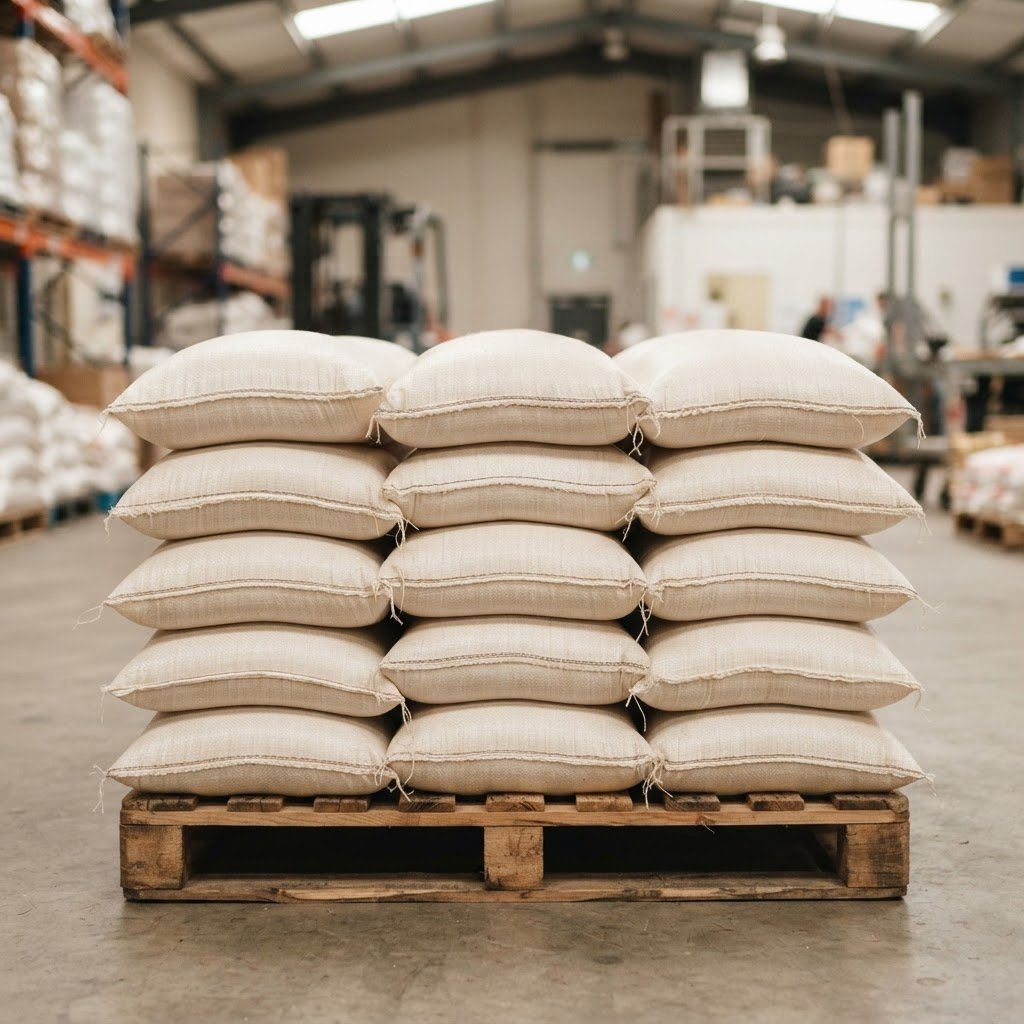 D-98 basmati rice in 40kg and 50kg trade sacks