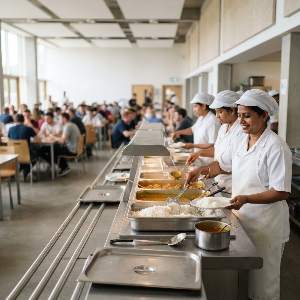 IRRI-6 long grain rice supplied to camp and labour accommodation catering
