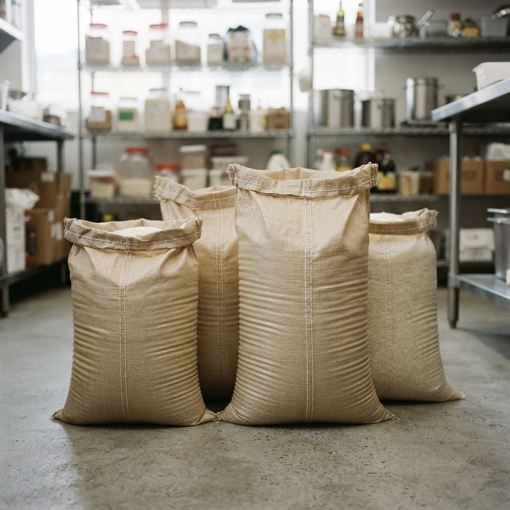 KS-282 long grain rice in 20kg and 25kg catering sacks