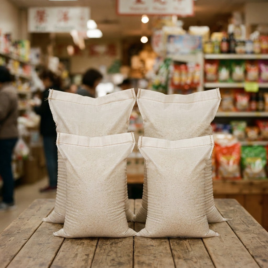 KS-282 long grain rice in 5kg and 10kg retail bags