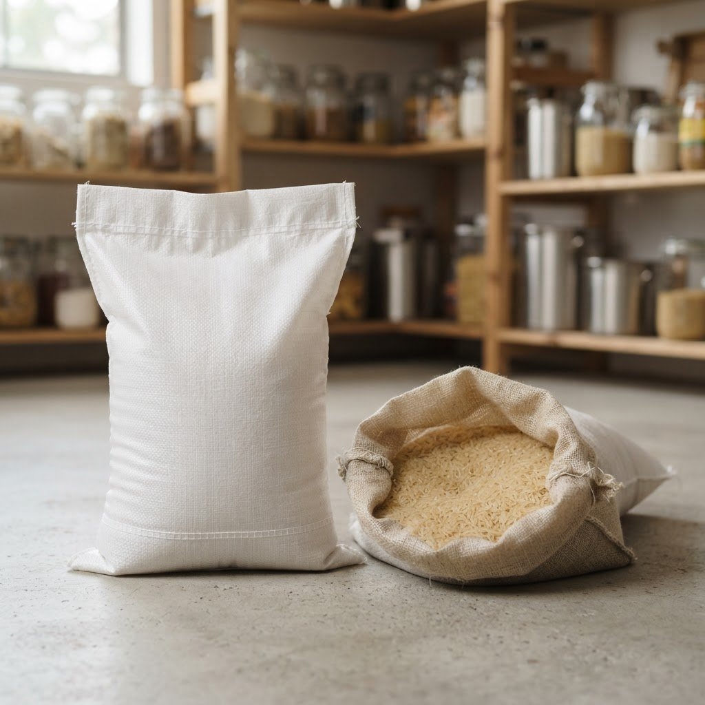 Parboiled long grain rice in 20kg and 25kg catering sacks