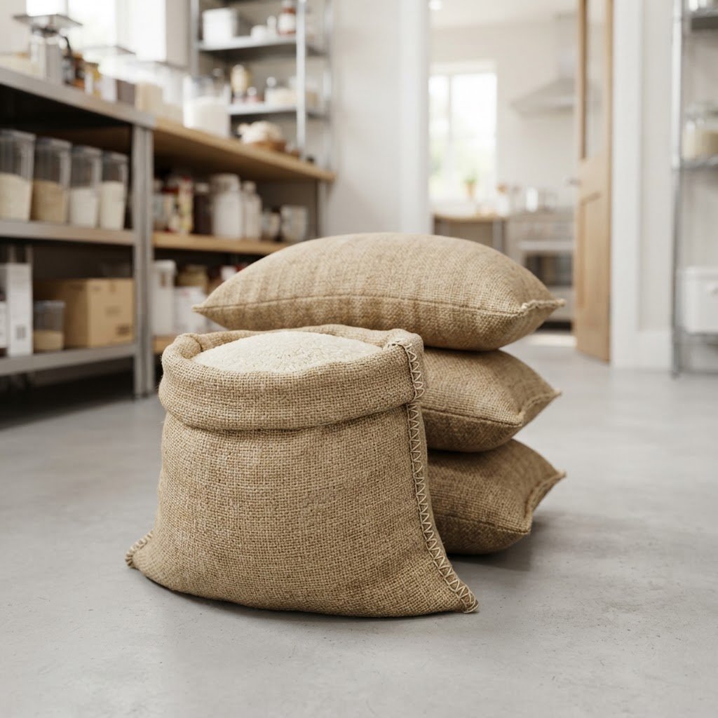 Super Kernel Basmati Rice in 20kg and 25kg woven catering sacks