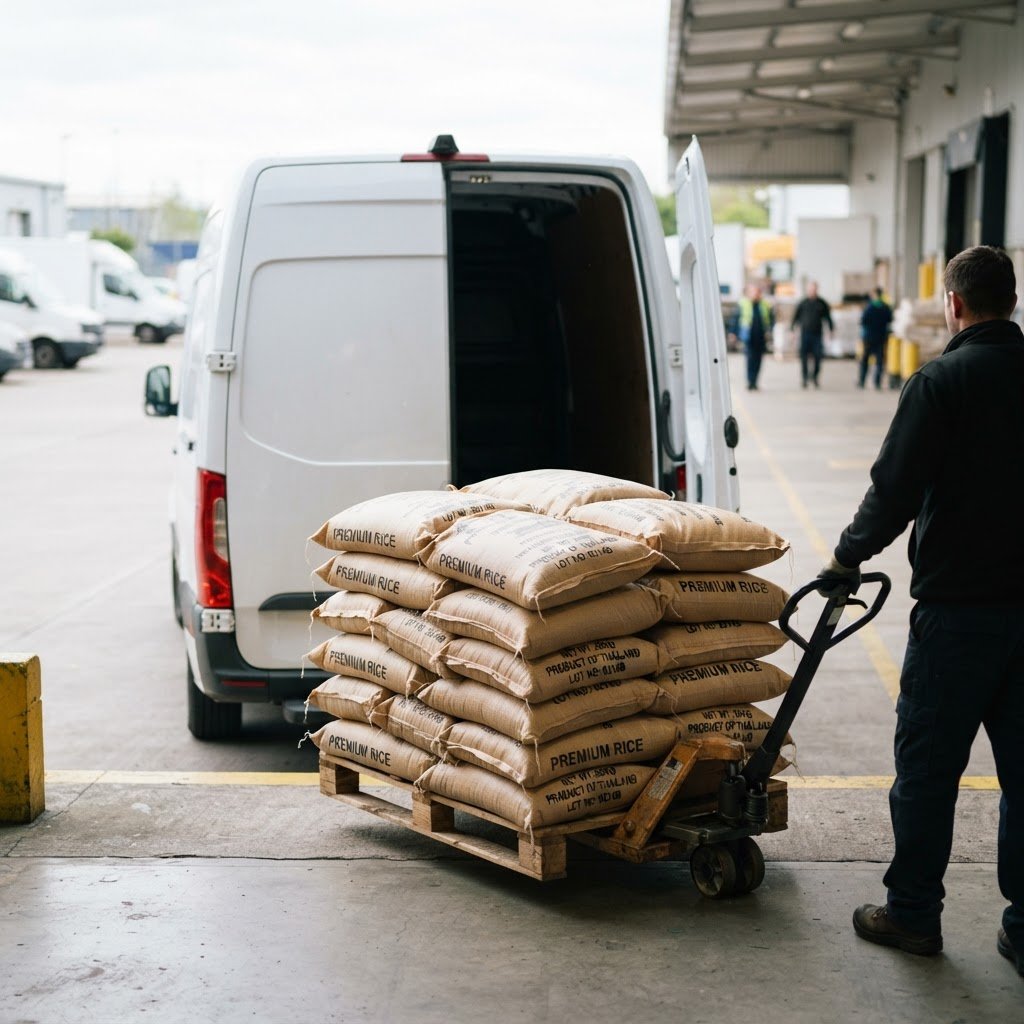 Super Kernel Basmati Rice delivered from Qatar stock to a customer in Doha